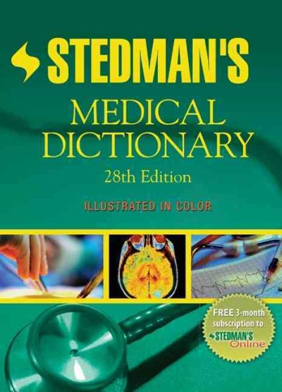 Stedman's medical dictionary /   Thomas Lathrop Stedman.