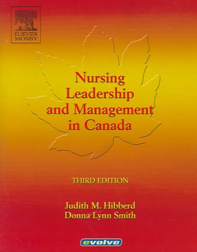 Nursing leadership and management in Canada.