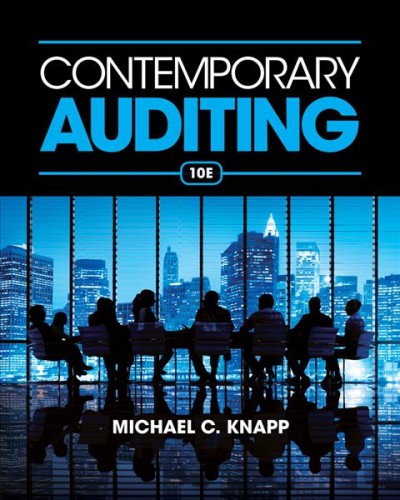 Contemporary auditing : real issues and cases / Michael C. Knapp.