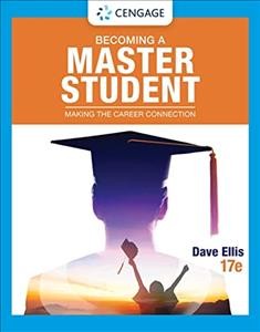 Becoming a master student : making the career connection / Dave Ellis ; contributing editor: Doug Toft.
