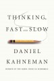 Thinking, fast and slow  Cover Image