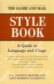 The Globe and Mail style book : a guide to language and usage  Cover Image