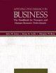 Applying psychology in business the handbook for managers and human resource professionals  Cover Image