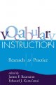 Vocabulary instruction : research to practice  Cover Image