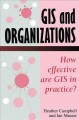GIS and organizations  Cover Image