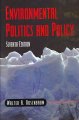 Environmental politics and policy  Cover Image