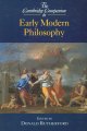 Go to record The Cambridge companion to early modern philosophy