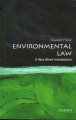 Environmental law  Cover Image