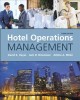 Hotel operations management  Cover Image