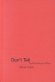 Don't tell : the sexual abuse of boys  Cover Image